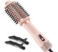 Brosse Soufflante Salon One-Step Brosse soufflante, Volumateur 4-en-1, Brosse Séchoir et Lisseur à Air Chaud ¿ Contrôle des Frisottis, Effet Salon, Séchage Rapide, Technologie Ionique