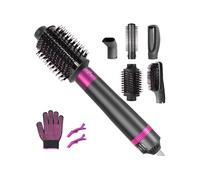 Brosse Soufflante Set 5 en 1,barrels Ionique 1200W Violet