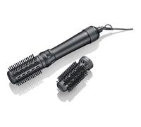 Brosse soufflante - SEVERIN - Styler multifonction avec revêtement Céramique-Kératine - Auto-rotative - 3 embouts - 1000 W - Noir