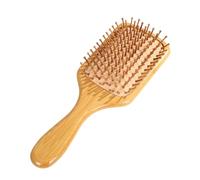Brosse Soufflet Massante Anti-Statiqe, Démêlant Doux Sans Tirer les Cheveux avec Picots Arrondis, pour Massage du Cuir Chevelu Hommes et Femmes (A-L)