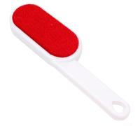 Brosse statique réutilisable pour enlever les peluches et les débris des vêtements et tissus d'ameublement velours nettoyant tissu rouge