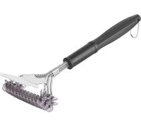 Brosse Strend Pro Grill BBQ, avec fil d'acier, pour nettoyer le barbecue, avec grattoir, 41,5x16x8,8 cm