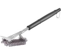 Brosse Strend Pro Grill BBQ, pour nettoyer le barbecue, avec grattoir, 44x9,8x7 cm