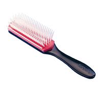 Denman D3 - Caoutchouc Rangée Coussin Brosses Avec Soies de Nylon Blanc 7-reihig