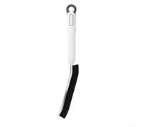 Brosse suceur plat 2 en 1 pour un nettoyage efficace et raclage dans les espaces étroits (blanc)