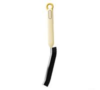 Brosse suceur plat au design compact avec grattoir pour une manipulation facile et une élimination efficace de la saleté (beige)