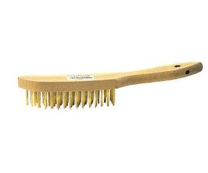 BROSSE TALIAPLAST METALLIQUE A MANCHE 4 RANGS ACIER TREMPE -361101