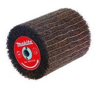 Brosse texture abrasive et lamelles papier abrasif Grain : 120 Makita G