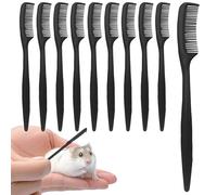 Brosse Toilettage Pour Lapin,Accessoires de Toilettage pour Poils d'Animaux de Petite Taille - Brosse pour Hamster et Furet - Pour Petit Animal De Compagnie Furet Pelage Et Peau Sensible Soin Quotidie