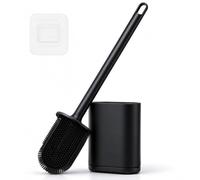 Brosse Toilettes WC Silicone avec Égouttoir: Brosse WC Hygiénique