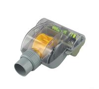 Brosse turbo pour enlever les poils d'animaux de compagnie pour têtes d'aspiration de 32 mm et 35 mm, outil de nettoyage en plastique pour tissus d'ameublement, gris (35 mm)