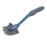 Brosse Vaisselle "Grattoir" 30cm Anthracite & Bleu Bleu G