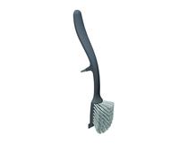 Brosse vaisselle Joseph Joseh Edge avec manche et support d' vier int gr Gris