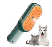 Brosse Vapeur pour Animaux - Brosse Vapeur Douce Pour Chute de Poils Chat - Outil Toilettage Enlèvement Poils Détangling Massage Pour Pelage Long et Court,Pour Pelage Long ou Court Chaton et Chiot