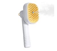 Brosse Vapeur Pour Chat Peigne Massage À Poils Silicone Doux Rechargeable