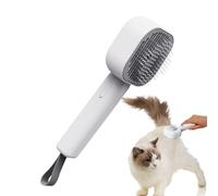 Brosse vapeur pour chats avec vapeur douce Outil multifonction pour toilettage des animaux de compagnie qui élimine les nœuds et les nœuds