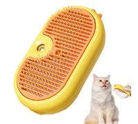 Brosse vapeur pour chats, brosse vapeur | Brosse pour chat avec peigne pulvérisateur d'eau,Peigne d'épilation électrique antistatique, brosse de démêlage pour chat, brosse à poils de chat avec vapeur
