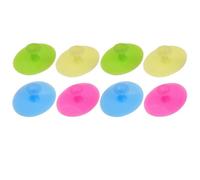Brosse Visage en Silicone de Massage, Petit Modèle 8 Pièces Couleur Aléatoire | Tampon de Nettoyage, Mélange de Couleurs, Usage Manuel, Adapté aux Fruits Corps, pour Bébés et Adolescents Couleur Aléatoire