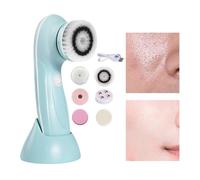 Brosse visage - outil vibrant | système rotatif | Kit nettoyant pour pores dilatés, gommage facial en douceur, soin matinal peau sensible, appareil cosmétique quotidien femme homme voyage