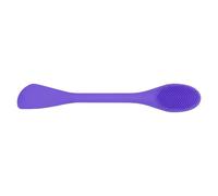 Brosse visage réutilisable en silicone avec tête de cuillère pour une application facile de la crème et des soins de la peau hygiéniques Brosse applicateur hygiénique avec extrémité cuillère