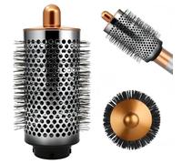 Brosse volume compatible avec Dyson Airwrap Styler HS01 HS05 HS08, brosse ronde pour plus de volume et de volume, pièce de rechange professionnelle pour coiffure, doré