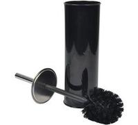 Brosse wc (0) 9.5 x 37 cm metal vitamine Noir Noir