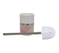 BROSSE WC (0) 9.5 x 38 CM CERAMIQUE IMPRIMEE SKYLINE ROSE (0) 9,5 x 38 CM
