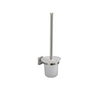 MSV Brosse WC avec Support à Fixer Zinc Chromé Parma