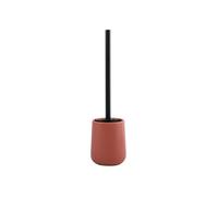 MSV France Brosse WC avec support MAONIE en céramique Terracotta mat
