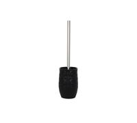 Brosse wc avec support céramique VENISE Noir MSV