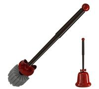 Brosse WC | Brosse de salle de bain, design cloche de Noël, à long manche, nettoyant ménager pour dortoir d'étudiant, hôtel, appartement