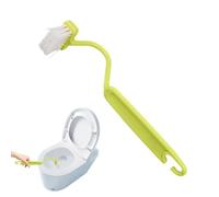 Brosse WC - Brosse de toilette pour salle de bain | Nettoyant WC | Brosse WC à poils doux, brosse WC coudée en forme de S pour salle de bain, cuisine, nettoyage du sol et nettoyage de salle de bain