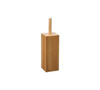 Brosse WC coloris NatureL en bambou - L. 10 x P. 10 x H. 37 cm --