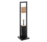 Brosse WC & Dérouleur Bambou "Natureo" 80cm Noir
