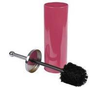 Douceur d'Intérieur – Brosse WC Metalia – Diamètre 9,5 x 37 cm – Framboise Métal Uni