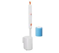 Brosse WC électrique rotative murale avec tête jetable, outil de nettoyage à 360 degrés pour taches tenaces Brosse de toilette électrique murale