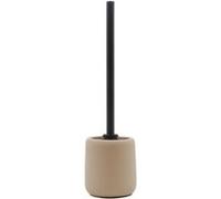 Douceur d'Intérieur – Brosse WC en céramique Ceralia 38 cm Taupe