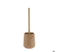 Brosse WC en polyrésine effet bois naturel - TENDANCE
