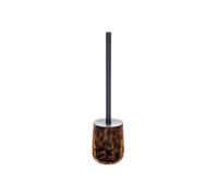- Brosse WC en Verre "Dotty" 39cm Marron