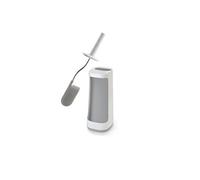 Joseph Joseph Flex Plus Brosse Toilettes avec Rangement, Plastique, Blanc/Gris, 11,4 x 13,6 x 45,3 cm