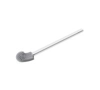 Brosse WC flexible en silicone avec poils doux, design pliable pour un nettoyage en profondeur de la salle de bain, durable, séchage rapide, brosse à récurer pour salle de bain