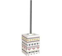 Brosse WC Imprimée "Esteban" 41cm Blanc