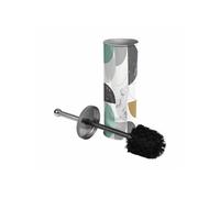 Brosse WC Imprimée "Geomarbre" 37cm Bleu