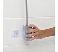 BROSSE WC SILICONE SLIM AVEC CROCHET M24