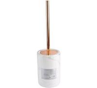 Brosse WC "Marbre" 42,5cm Blanc Blanc G