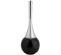 Brosse WC Noire avec Base Inox - Design Moderne et Durable Vendos85