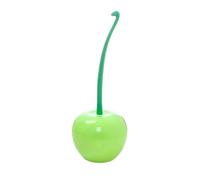 Brosse WC Silicone | Créative Cerisier Brosse De Toilette, Brosses De Toilette en Silicone avec Supports, Brosse De Nettoyage De Toilette pour Salle De Bain, Couleur De Tête De Brosse Aléatoire