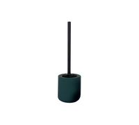 Douceur d'Intérieur, Brosse WC (Diamètre 11.4 x 38 cm) Mambo Emeraude, Grès Soft Touch