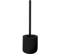 Douceur d'Intérieur Brosse WC Mambo Diamètre 11,4 x 38 cm Noir Grès Uni Soft Touch