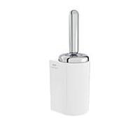 Brosse WC VitrA Liquid A44566 130 x 130 x 4157 mm, fixation murale, manche et couvercle chromés